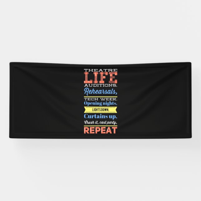 Theater Life Repeat Banner (Horizontal)
