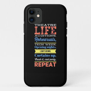 Theater Life Repeat iPhone 11 Case
