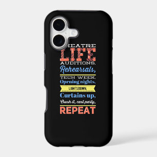 Theater Life Repeat iPhone 17 Case