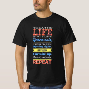 Theater Life Repeat T-Shirt