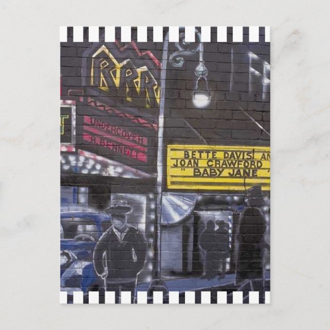 Theater Marquee Postcard (Front)