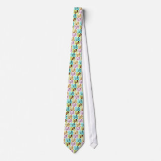 Theater Mask Pop Art Neck Tie