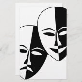 Theater Masks (Front/Back)