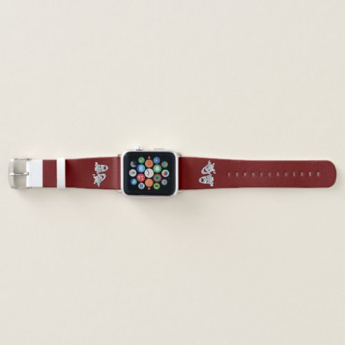 Theater Masks Comedy and Tragedy Apple Watch Band