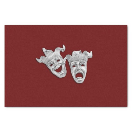 Theater Masks Comedy and Tragedy Tissue Paper