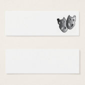 Theater masks profile cards (Front & Back)