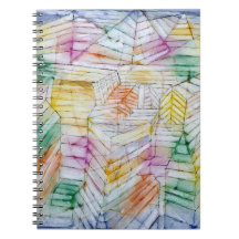 Theater–Mountain–Construction (1920) by Paul Klee.