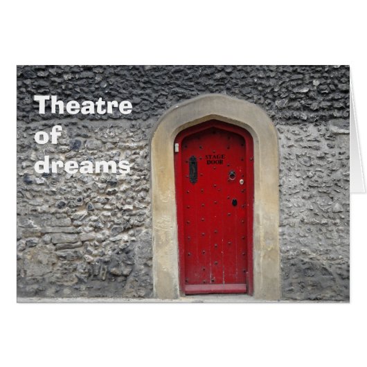 Theater of dreams card (Front Horizontal)