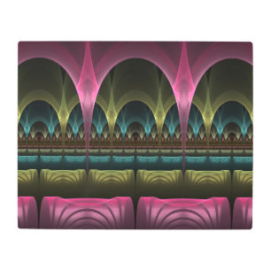 Theater of Fantasy, Abstract Colorful Fractal Art