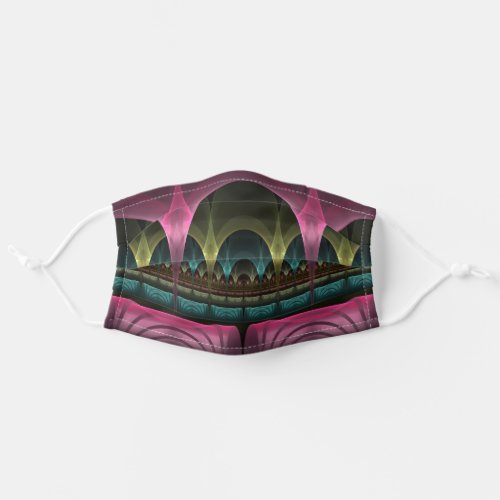Theater of Fantasy Abstract Colorful Fractal Art Adult Cloth Face Mask
