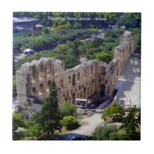 Theater of Herod Atticus - Athens Tile