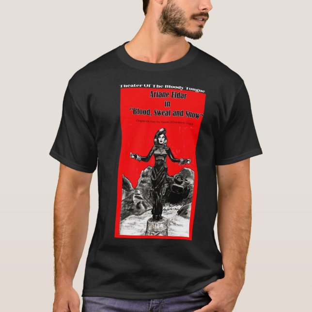 Theater Of The Bloody Tongue - Blood, Sweat T-Shirt (Front)