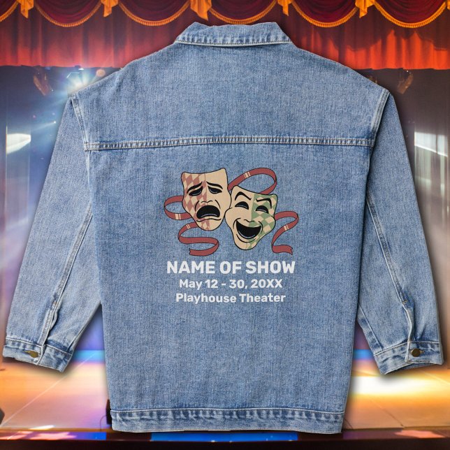 Theater Performance Customizable Denim Jacket (Creator Uploaded)
