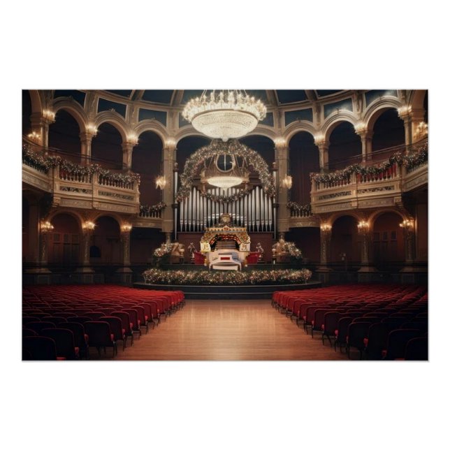 Theater Pipe Organ Designer's Area Poster (Front)
