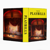 Theater Playbills Keepsake Mini Binder
