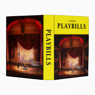 Theater Playbills Keepsake Mini Binder