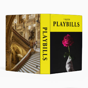 Theater Playbills Keepsake Mini Binder (Phantom)