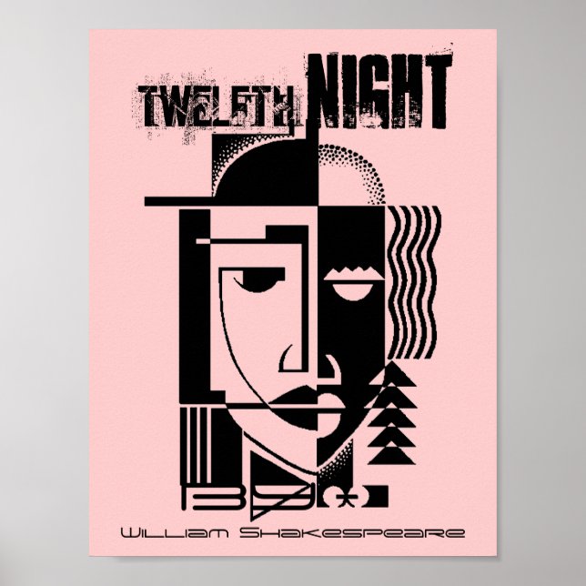 Theater Poster Twelfth Night William Shakespeare (Front)