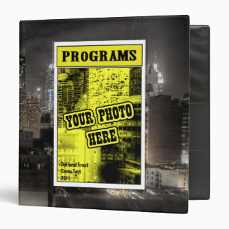 Theater Program Custom 1.5" Binder