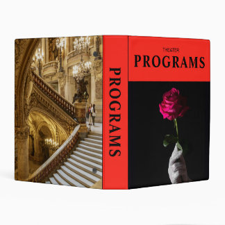 Theater Programs Keepsake Mini Binder (Phantom)