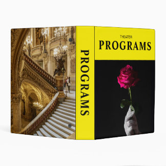 Theater Programs Keepsake Mini Binder (Phantom)