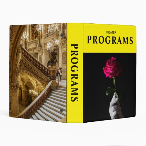 Theater Programs Keepsake Mini Binder (Phantom)