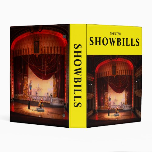 Theater Programs Showbills Keepsake Mini Binder