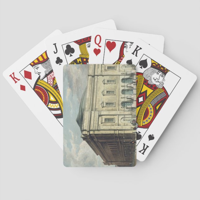 Theater Royal, Drury Lane, in London, designed by Poker Cards (Back)