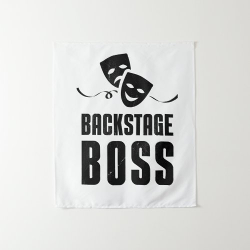 Theater Stage Backstage Boss Crew Stage Tapestry