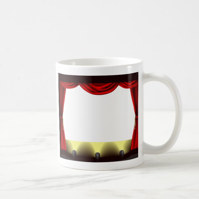 Theater stage coffee mug (Right)