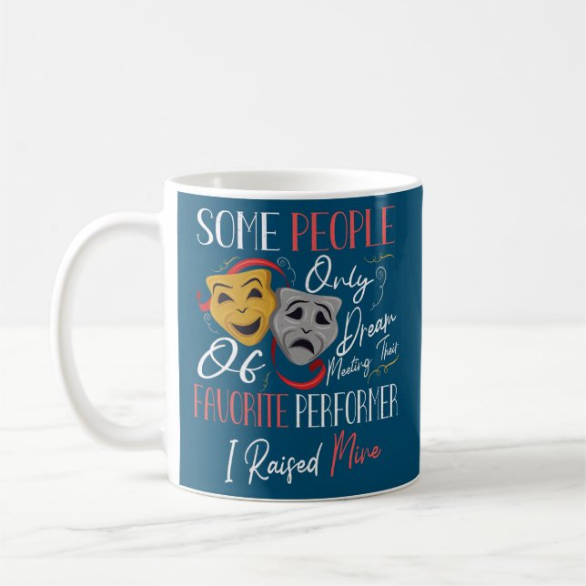 Theater Teacher Drama Teacher Theater Nerd Actor  Coffee Mug (Left)