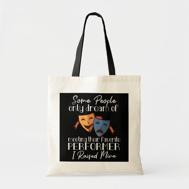 Theater Teacher Drama Teacher Theater Nerd Actor  Tote Bag (Front)