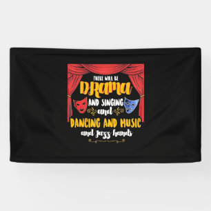 Theater There will Be Drama Banner