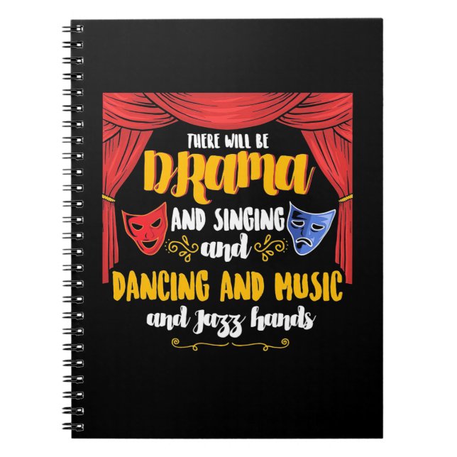 Theater There will Be Drama Notebook (Front)