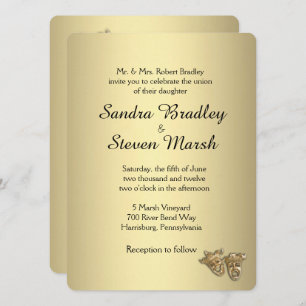 Theater Wedding Invitation