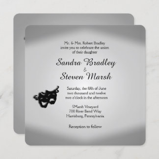 Theater Wedding Invitation