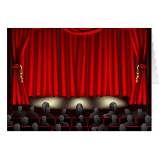 Theater with audience cards (Front Horizontal)