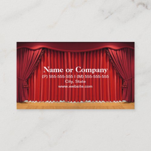 THEATRE BUSINESS CARD