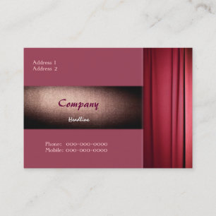 Theatre Business Card