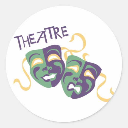Theatre Classic Round Sticker