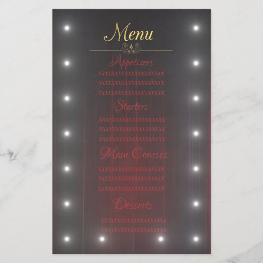 Theatre curtain (Front)