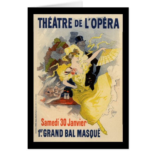 Theatre de l'Opera Cards (Front)