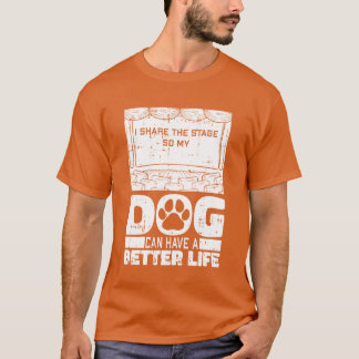 Theatre Dog girl vintage T-Shirt
