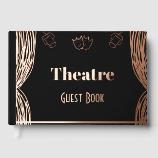 Theatre Foil Guest Book
