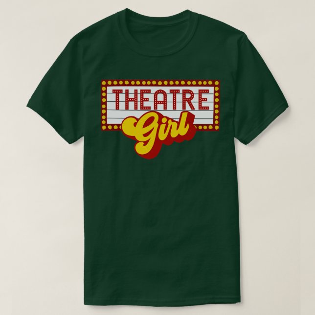 Theatre Girl T-Shirt (Design Front)