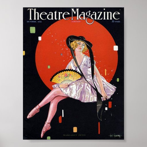 Theatre Illustration Poster | Zazzle