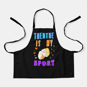 Theatre Is My Sport Actor Drama Apron