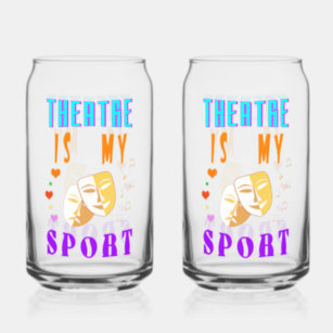 Theatre Is My Sport Actor Drama Can Glass