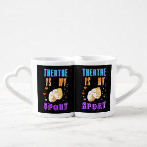 Theatre Is My Sport Actor Drama Coffee Mug Set