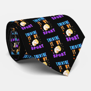 Theatre Is My Sport Actor Drama Neck Tie